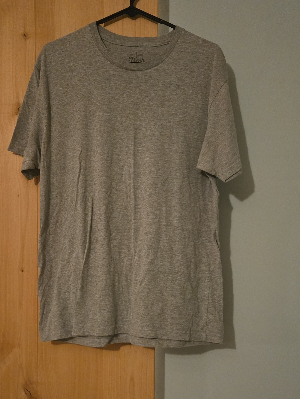 Everyday Crewneck Tee in Heather Gray